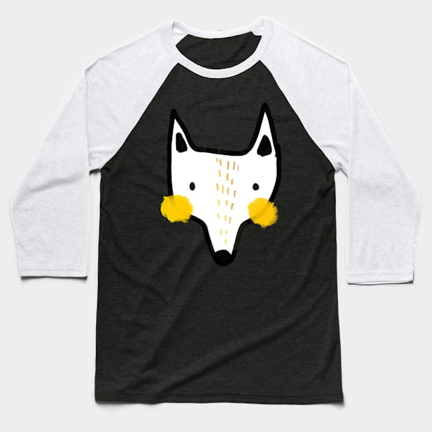 FOX Baseball T-Shirt by NICHOLACOWDERYILLUSTRATIONS 